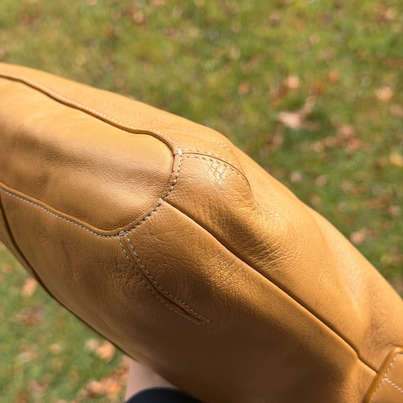 Coach Legacy Tan Leather Shoulder Bag VINTAGE - Picture 5 of 14